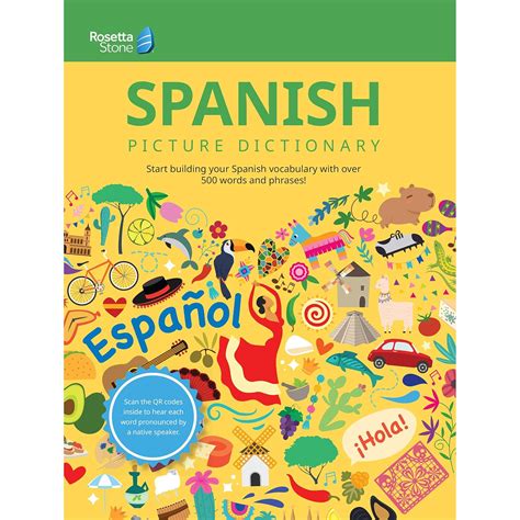 Amazon.com: Rosetta Stone Spanish Picture Dictionary, Spanish ...