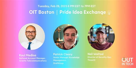 Out In Tech Boston | Pride Idea Exchange, February 28 2023 | Online ...