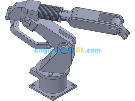 Robotic Arm SolidWorks 的图像结果