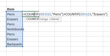 Image result for How to Use Countif Formula