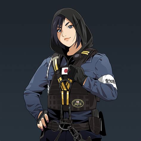 hibana (rainbow six siege) drawn by suzushiro_(suzushiro333) | Danbooru