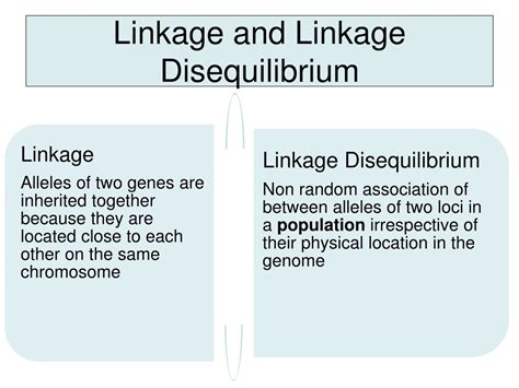 PPT - Linkage Disequilibrium in Marker-Assisted Selection: Key Concepts ...