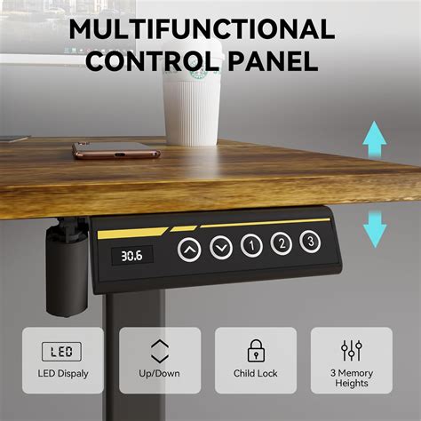 Gamork Electric Standing Desk 48x24 Adjustable Height India | Ubuy