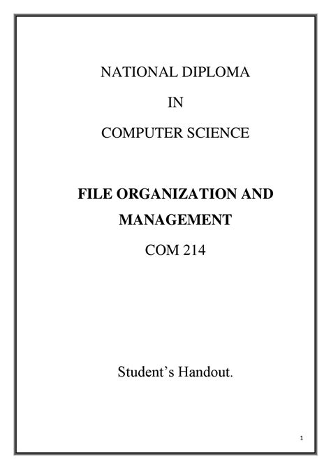 Image result for File Structure in Computer Science
