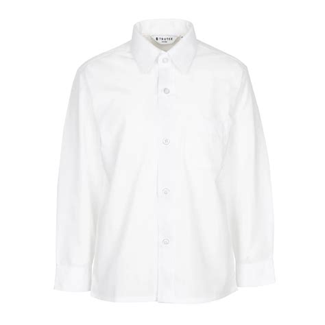 White Long Sleeve School Shirt - Twin pack | School Uniform Outlet