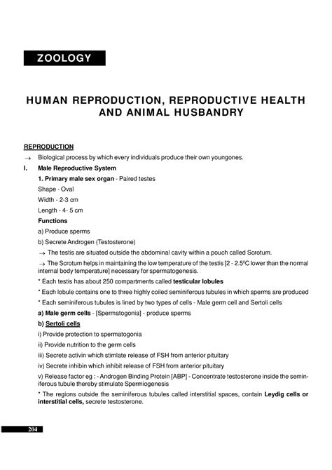 Sexual rep - capsule note - ST U D Y C EN T R E H U M AN REPRODU CT I ...