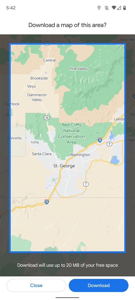 How to download offline maps in Google Maps
