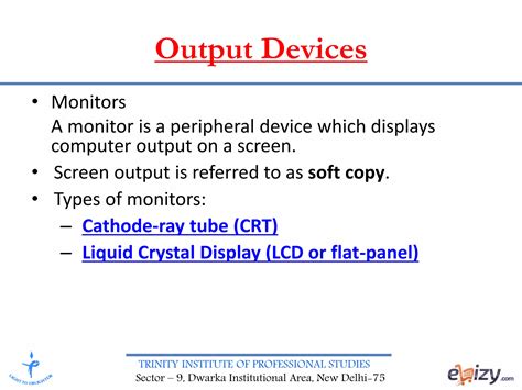 Image result for Types of Output Devices