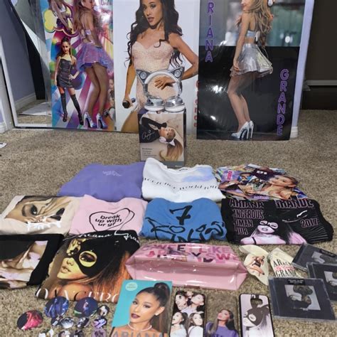 ariana grande merch everything on here im selling:)... - Depop