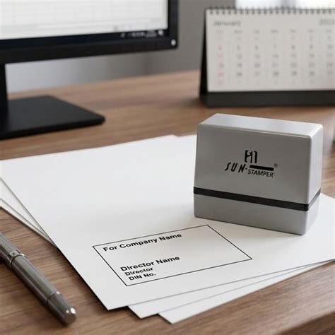 Custom Rubber Stamps | Personalised Business Ink Stamp Maker Online