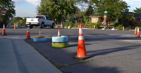 Eyes on the Street: Temporary Traffic-Calming Pops Up on South Tejon in ...