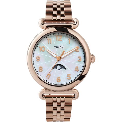 Timex Trend Round 21mm White Dial Analog Women Watch - 93496860 ...