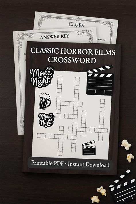 First Name In Horror Films Crossword Clue