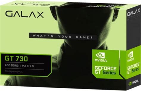 GALAX NVIDIA GEFORCE GT 730 4GB DDR3 4 GB GDDR3 Graphics Card - GALAX ...