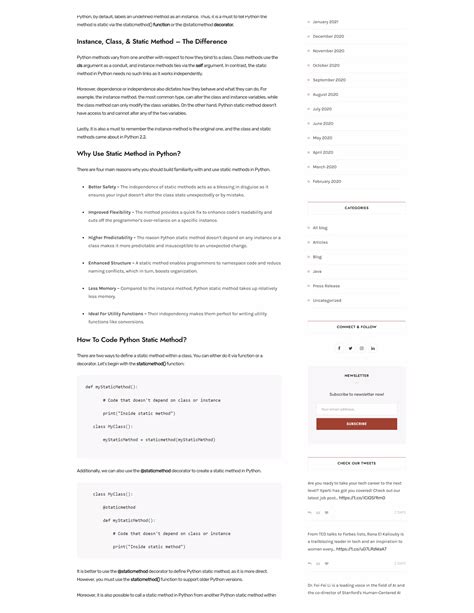 Python Static Method 的图像结果