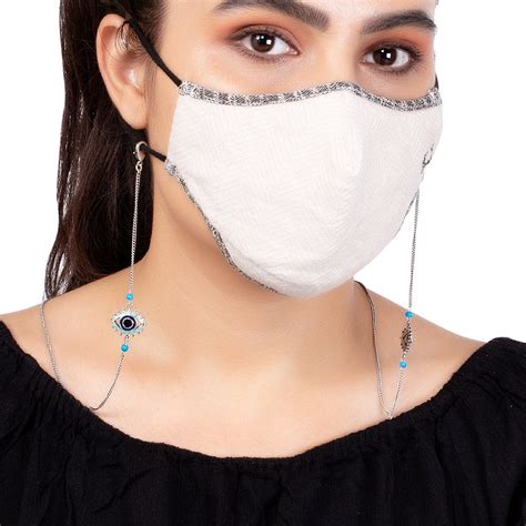 Mask Chains Enameled Eye Chain – VOYLLA