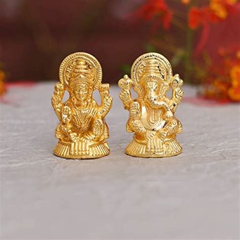 Buy Yashvin Product Beautiful Design Laxmi Ganesh Vastra Murti for ...