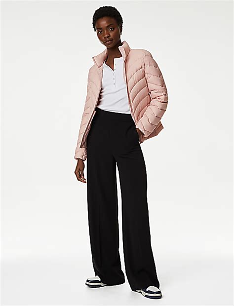 Buy Feather & Down Packaway Puffer Jacket at Marks & Spencer