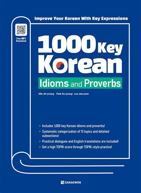 1000 Key Korean Idioms and Proverbs : Min Jin-young, Park So-young, Lee ...