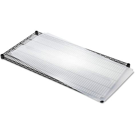 Alera ALESW59SL4824 Plastic 48 in. x 24 in. Shelf Liners For Wire ...