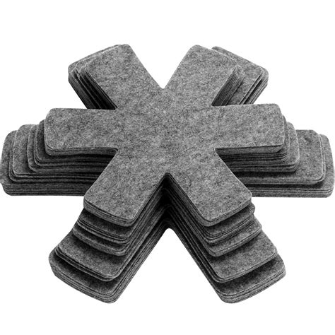 40 Pcs Pot and Pan Protectors, 5 Different Sizes Cookware Protector Pot ...