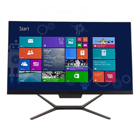 23.8 Inch All-in-One 8G DDR4 Computer Desktop J4125 Processor FHD ...