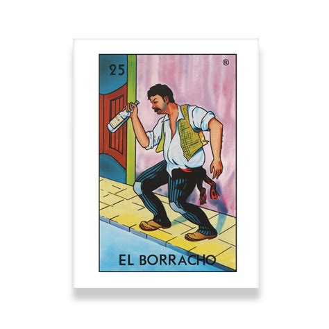 El Borracho - Loteria – Canvas District
