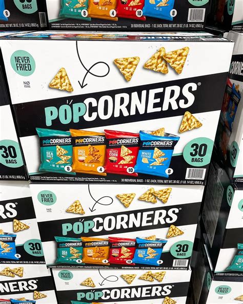 I like the PopCorners chips but it's wildly annoying, out of 30 bags ...