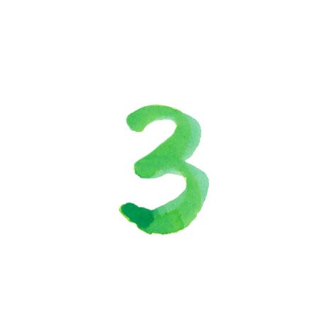 数字の「3」 | ゆるくてかわいい無料イラスト素材屋「ぴよたそ」