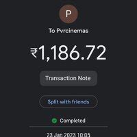 PVR Cinemas — Lost money but ticket not booked