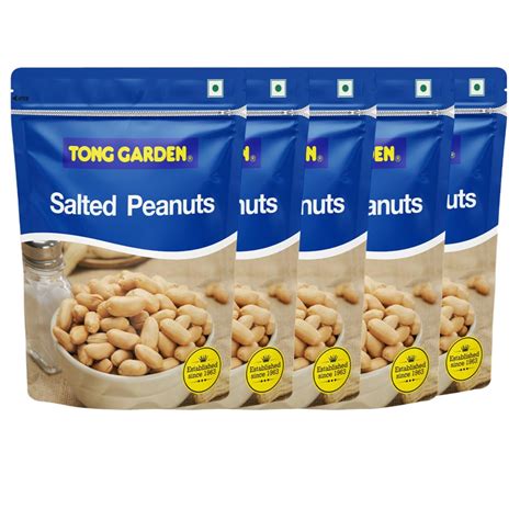 Tong Garden Imported 150Gm Salted Peanuts | Roasted, Not Fried | Low ...