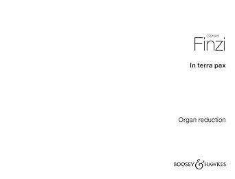 Buy In Terra Pax, Op. 39 Christmas Scene Organ Score English Book ...