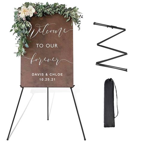 Danmo Easel Stand For Wedding Sign Poster 63 Instant Display ...