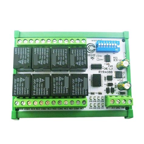 ACCAB2 8CH DIP Switch Set Parameters RS485 Relay Board India | Ubuy