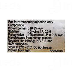 Bharglob 165 Injection 2 Ml - Uses, Side Effects, Dosage, Price | Truemeds