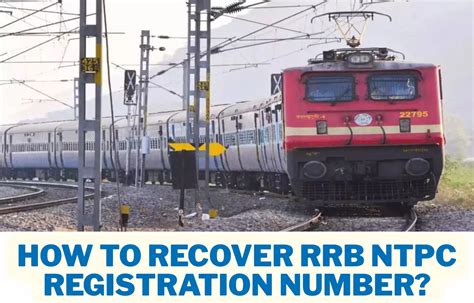 How to Recover RRB NTPC Registration Number? Check Complete Details Here