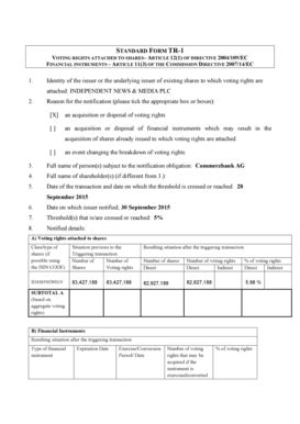 Fillable Online Commerzbank AG - Irish Issuer TR-1 Form September 2015 ...