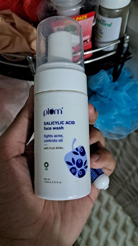 Plum 1% Encapsulated Salicylic Acid Foaming Face Wash | Fights Active ...