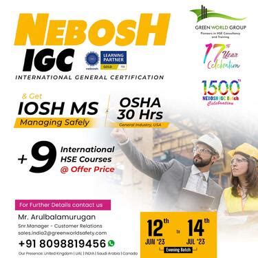 Are You Ready For Safety Stardom NEBOSH IGC Your Pathway - Professional ...