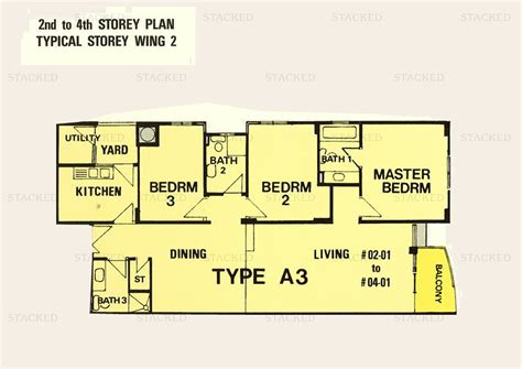 Stacked homes - Villas Laguna Singapore Condo Floor Plans, Images And ...