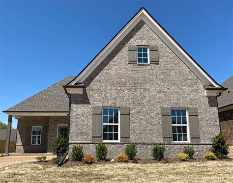 Slate Gray Brick House