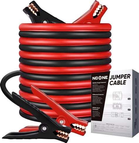 Amazon.com: POADTOR Heavy Duty Jumper Cables for Car Battery, 0 Gauge ...