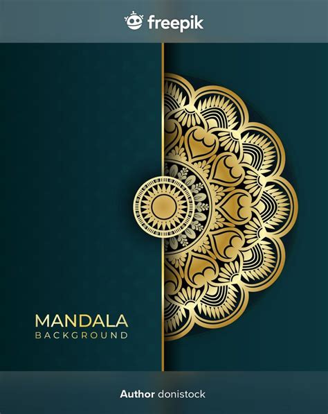 Elegant Islamic Mandala Art Background