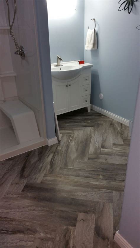 Vinyl Plank Flooring Bathroom