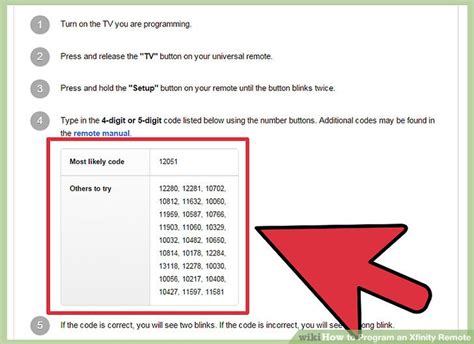 Xfinity Remote Programming 的图像结果