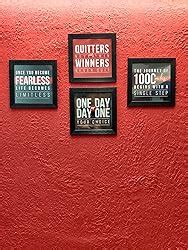 FATMUG Synthetic Quote Small Square Wall Painting Frames with Glass ...