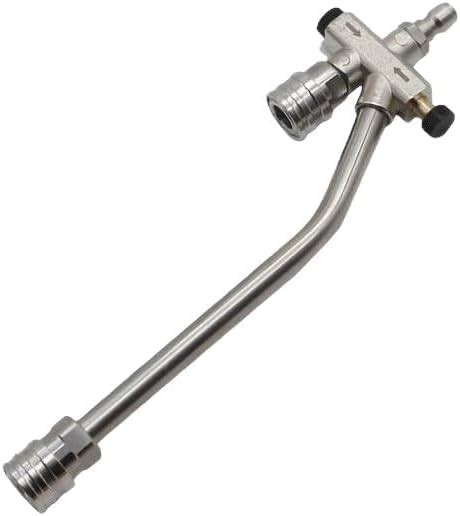 Starq Dual Lance Pressure Washer Wand For Foam Cannon, Stainless Steel ...