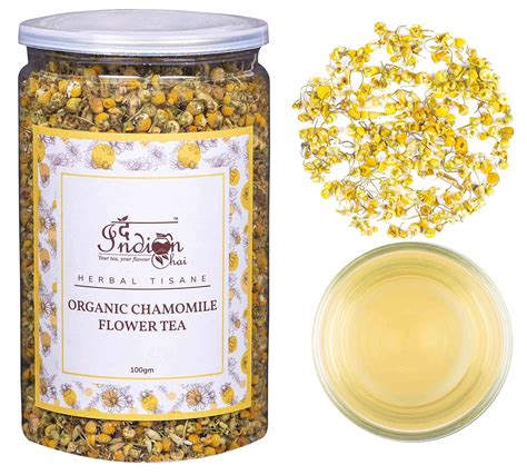 The Indian Chai - Organic Chamomile Tea 100g | Helps with Immunity ...