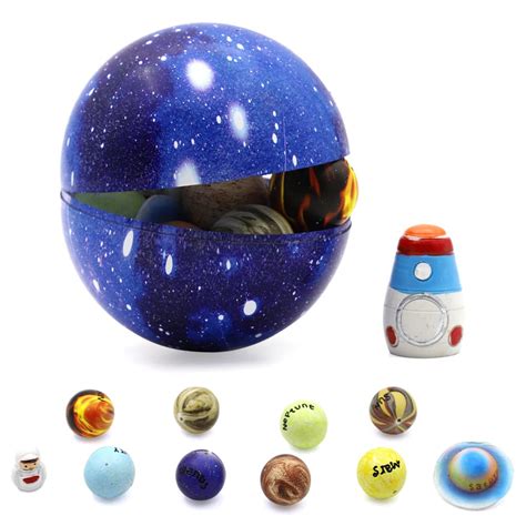 Buy PATPAT® Solar System for Kids Resin Planets Toys for Kids STEM ...