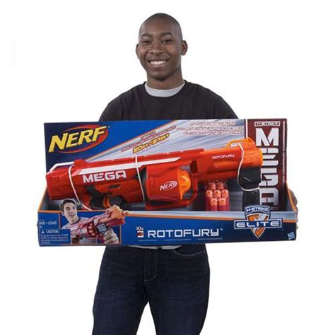 Buy Nerf N-Strike Mega Series RotoFury Blaster Online at Best Price in ...